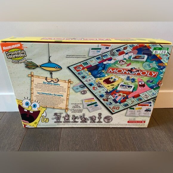 2005 SpongeBob monopoly COMPLETE LIKE NEW - Picture 4 of 4